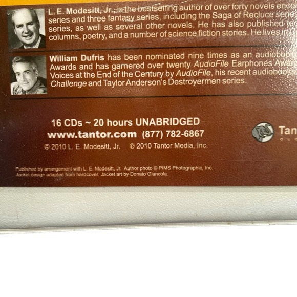 Imager's Intrigue by L.E. Modesitt Jr AUDIO BOOK 20 hours Unabridged Books on CD - Picture 3 of 6